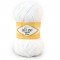 Пряжа Alize Cotton Gold Plus (55% хлопок, 45% акрил) 100 гр, 200 м, 55 белый , 1 моток