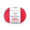 Пряжа Gazzal Baby Cotton (60% хлопок, 40% акрил) 50 г 165 м, 3458 коралловый неон , 1 моток