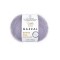 Пряжа Gazzal Super Kid Mohair (47% кид мохер, 31% мериносовая шерсть супервош, 22% полиамид) 25 г 237 м, 64413 лаванда , 1 моток