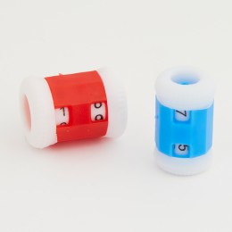Счетчик рядов KnitPro, синий/красный, 2 шт.