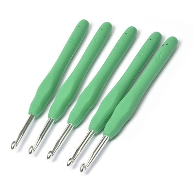 Крючок алюминиевый с резиновой ручкой 14 см 4.5 мм