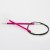 Спицы круговые KnitPro Zing 40 см 5.0 мм