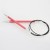 Спицы круговые KnitPro Zing 100 см 6.5 мм